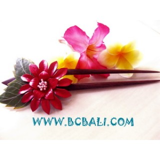 Leather Tropical Hair Accessories